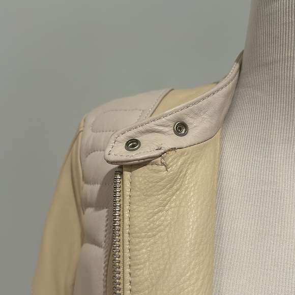 H&M STUDIO LEATHER ๐๏ธ๐๏ธ๐๏ธ๐๏ธ๐๏ธ JACKET - Picture 5 of 8